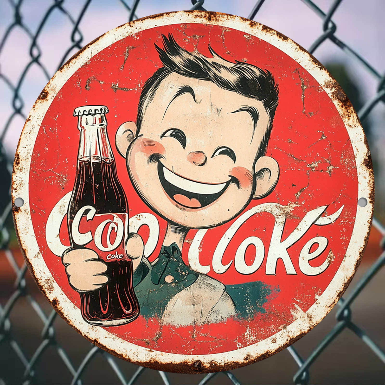 Vintage-Style Cola Advertiseme – обзор и цена Home Bar Cafe