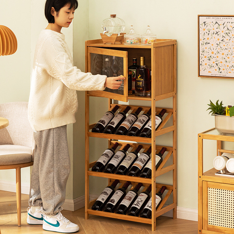 Solid Bamboo Wine Rack 3/4-Tie – обзор и цена Home Bar Shelves