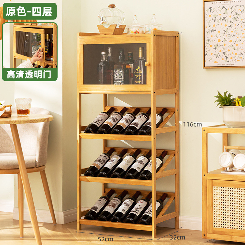Solid Bamboo Wine Rack 3/4-Tie – обзор и цена Home Bar Shelves