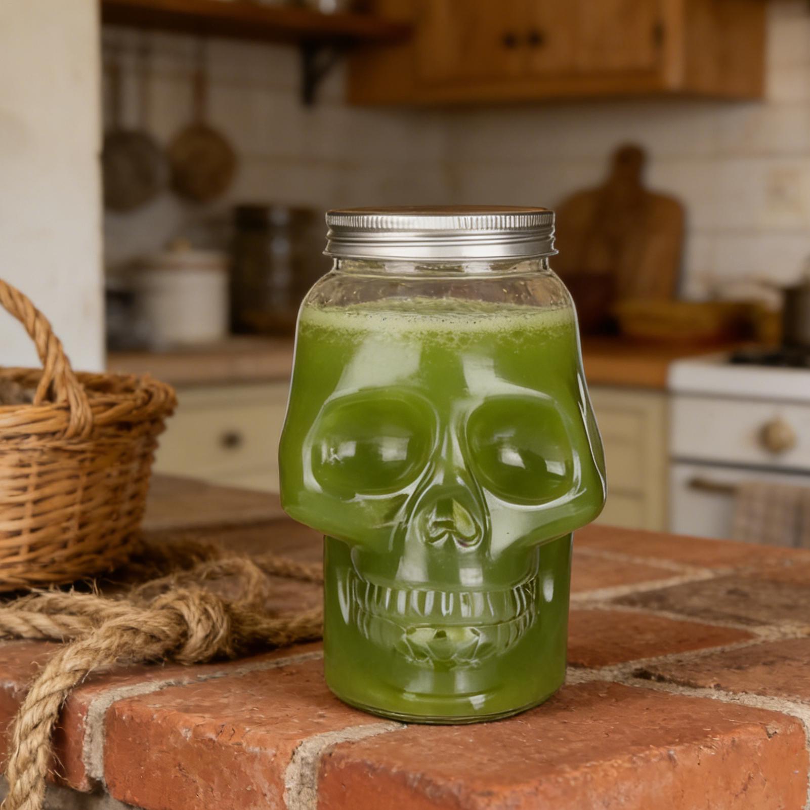 Skull Jars With Lid 500ml/800m – обзор и цена Home Bar Setup