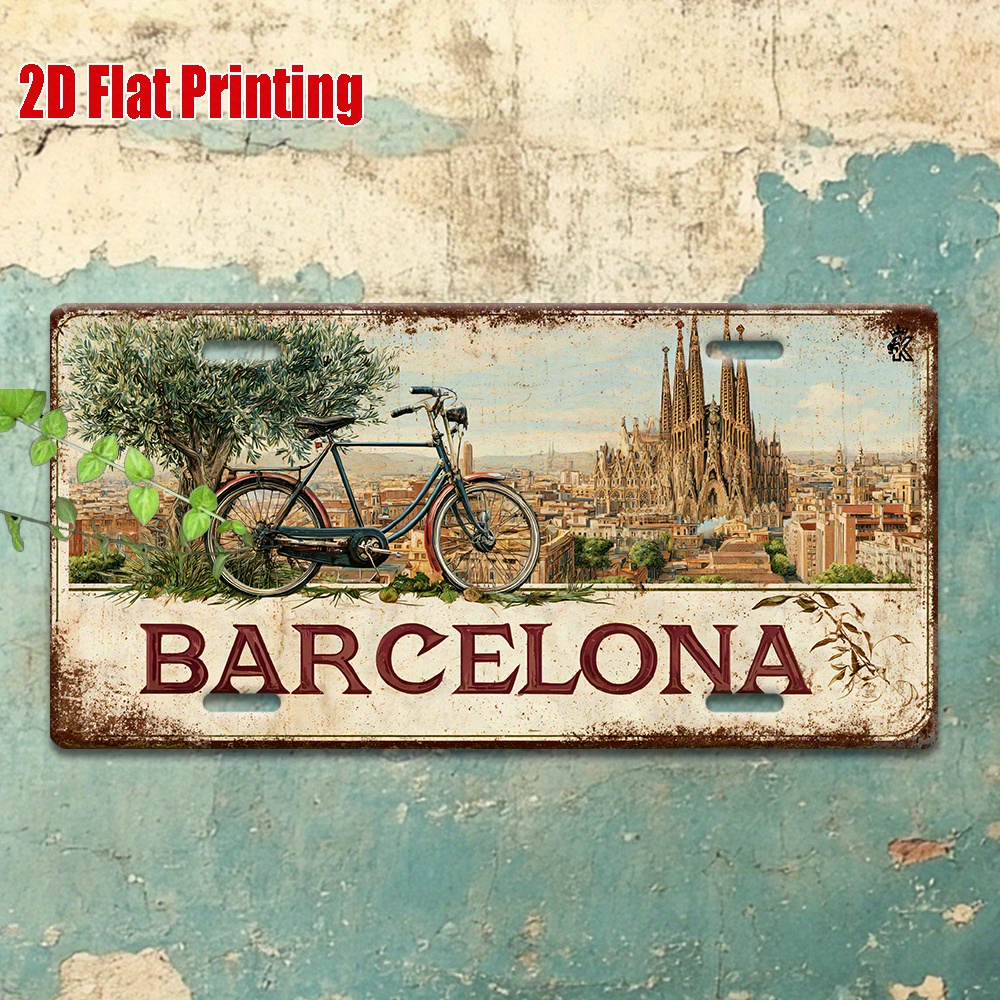 2D Flat, 1 Piece Vintage Metal – обзор и цена Home Barcelona