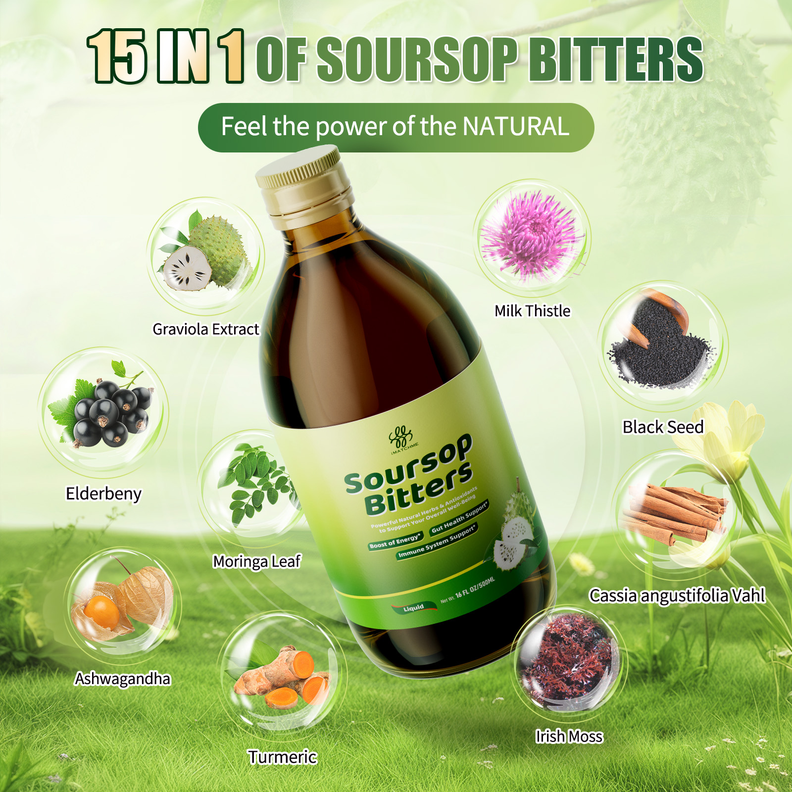 Soursop Bitters - Natural Orga – обзор и цена Bitters Bottle Set