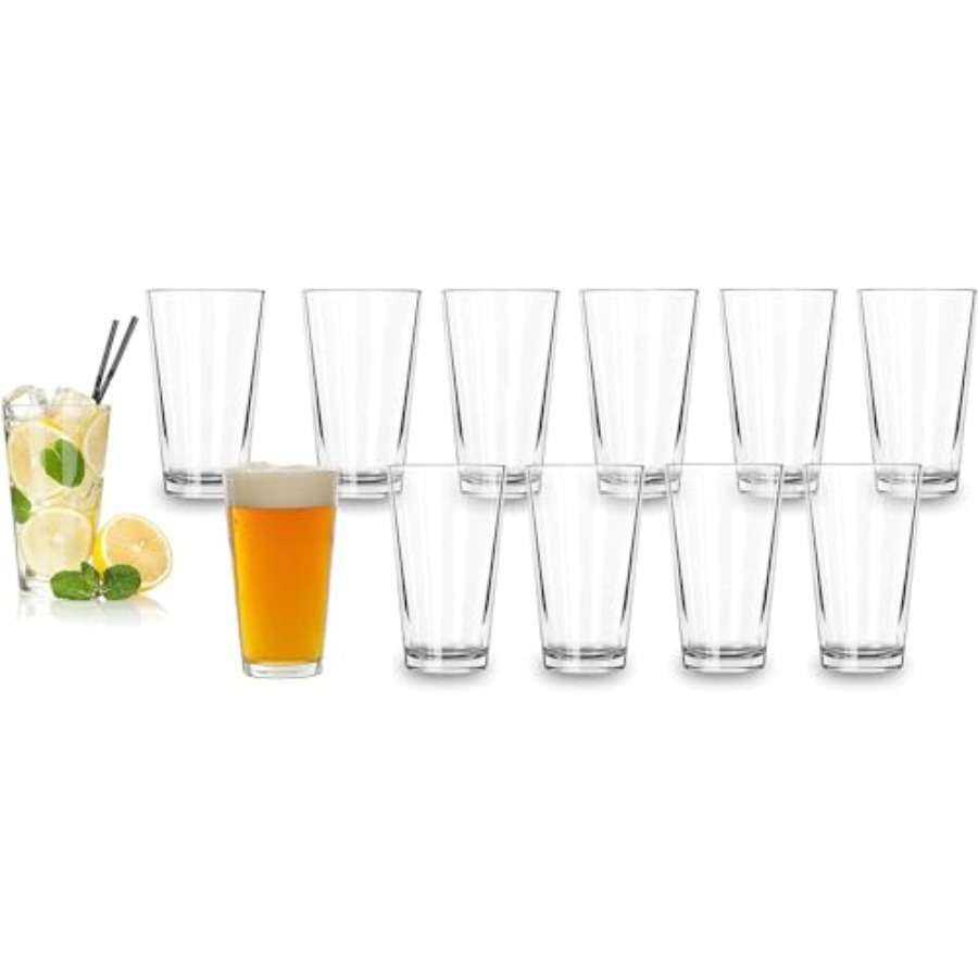 Bulk Classic Premium Beer Pint – обзор и цена Highball Glass Set
