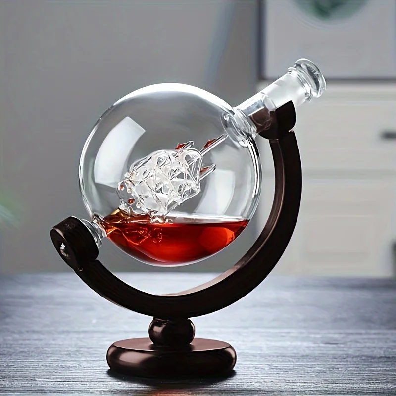 Globe Shaped Whiskey Decanter  – обзор и цена Bitters Bottle Set