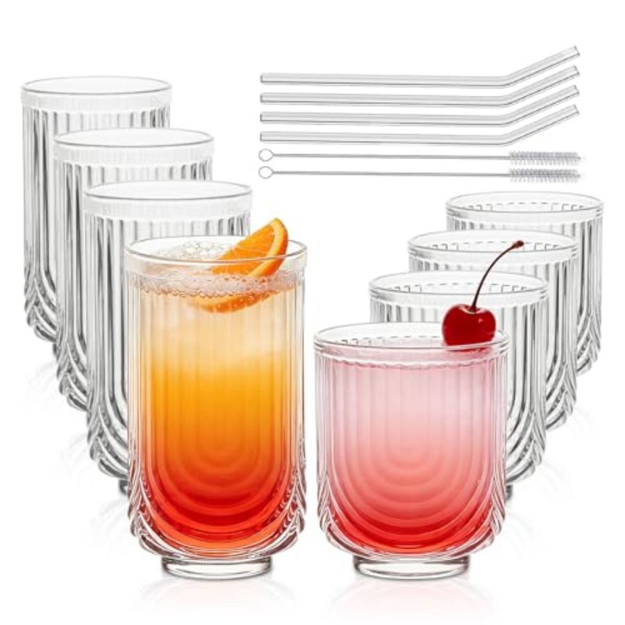 Water Drinking Glasses Set of  – обзор и цена Highball Glass Set