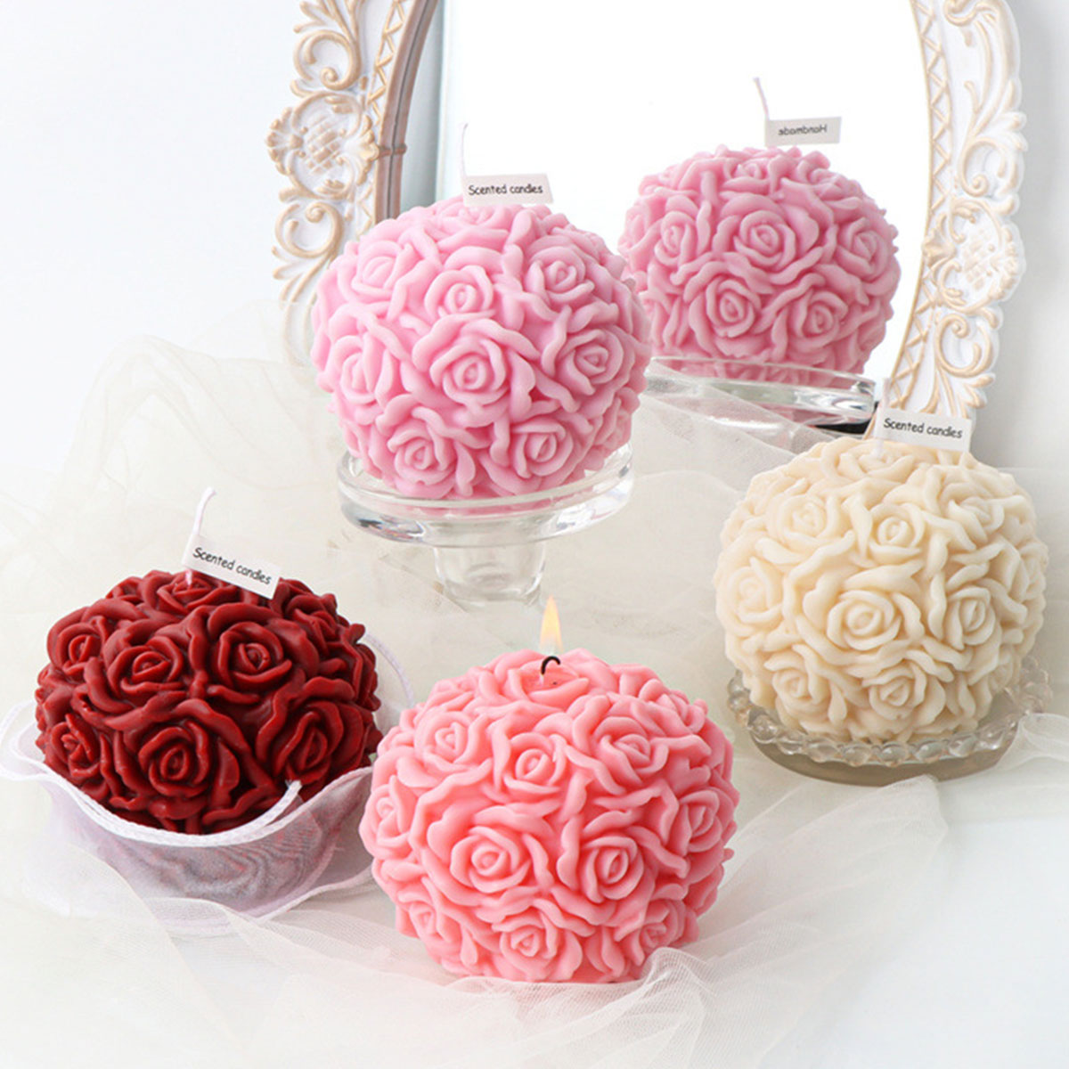 Multi Size Flower Series Candl – обзор и цена Ice Mold Sphere