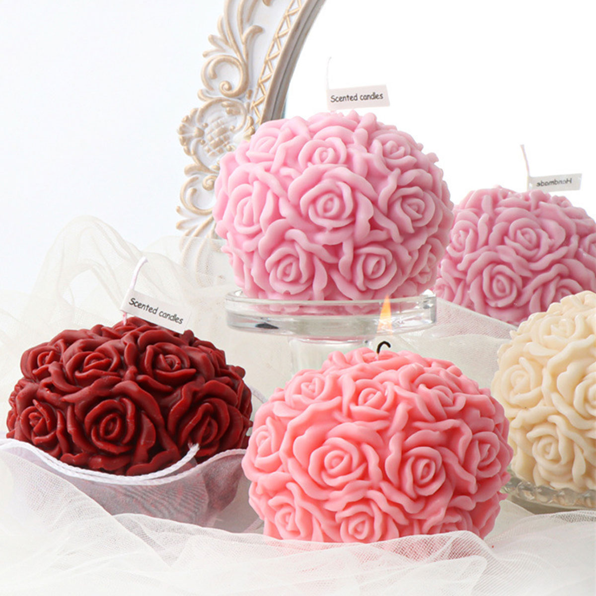 Multi Size Flower Series Candl – обзор и цена Ice Mold Sphere