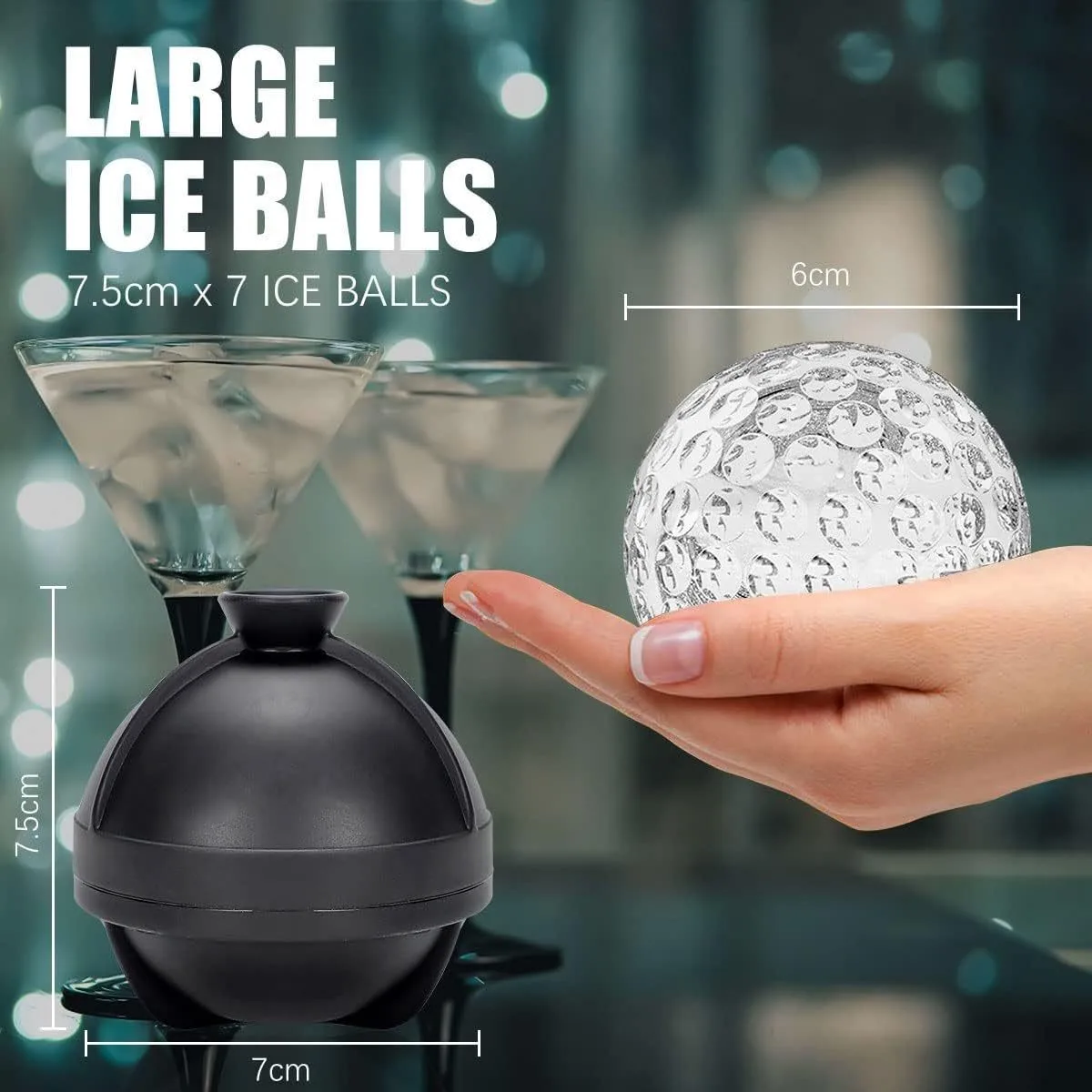 Food Grade Silicone Ice Ball M – обзор и цена Ice Mold Sphere