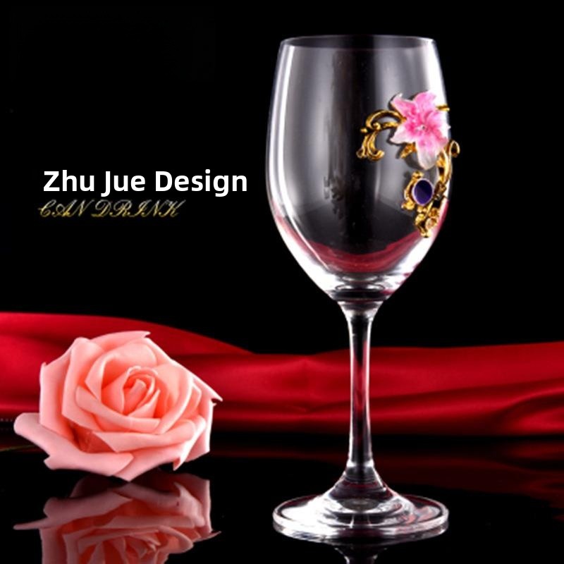 Elegant Enamel Red Wine Glasse – обзор и цена Highball Glass Set
