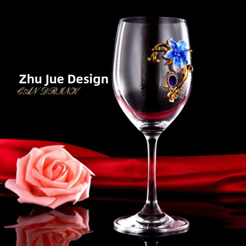 Elegant Enamel Red Wine Glasse – обзор и цена Highball Glass Set