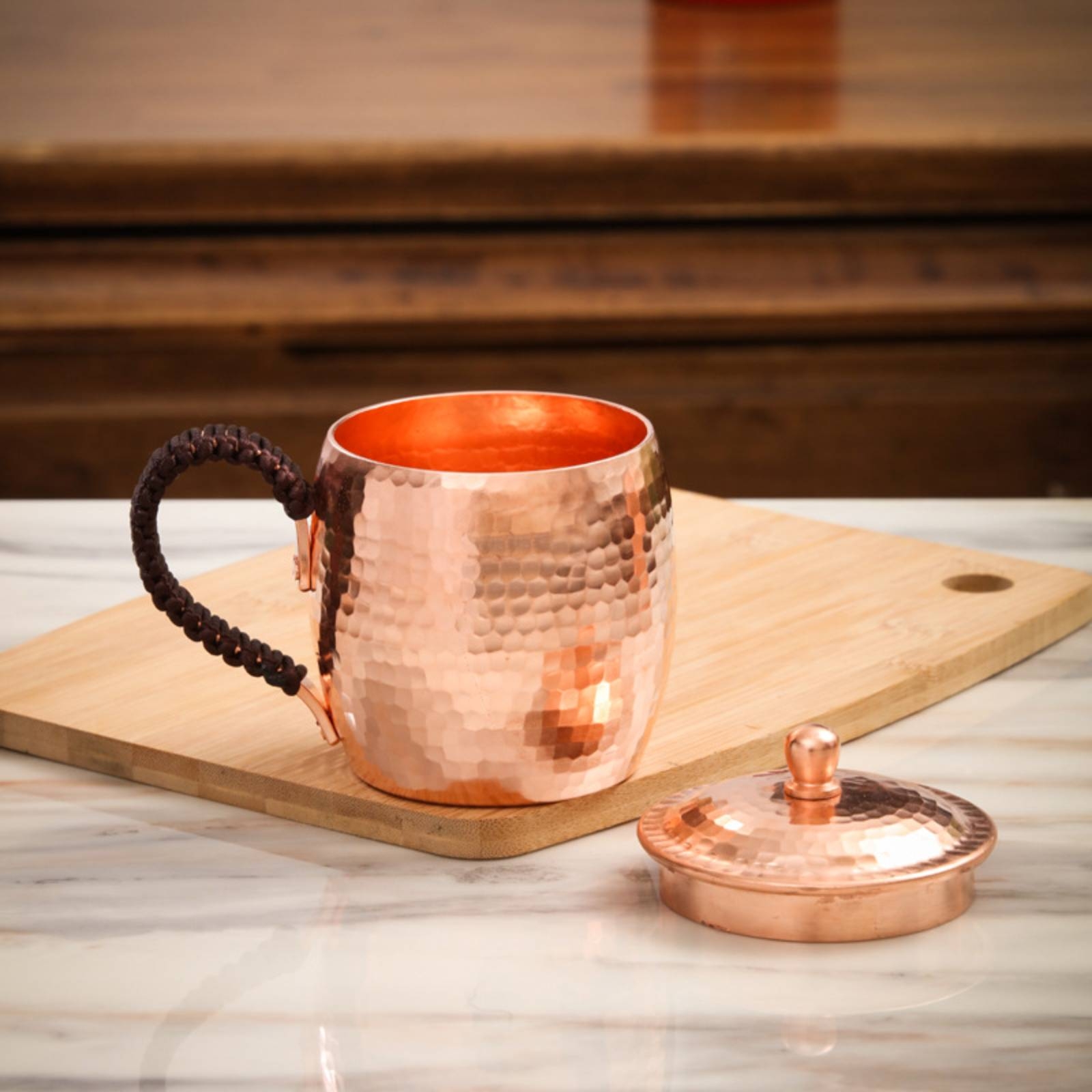 2 Pieces Handmade Copper Tea C – обзор и цена Mule Copper Mug
