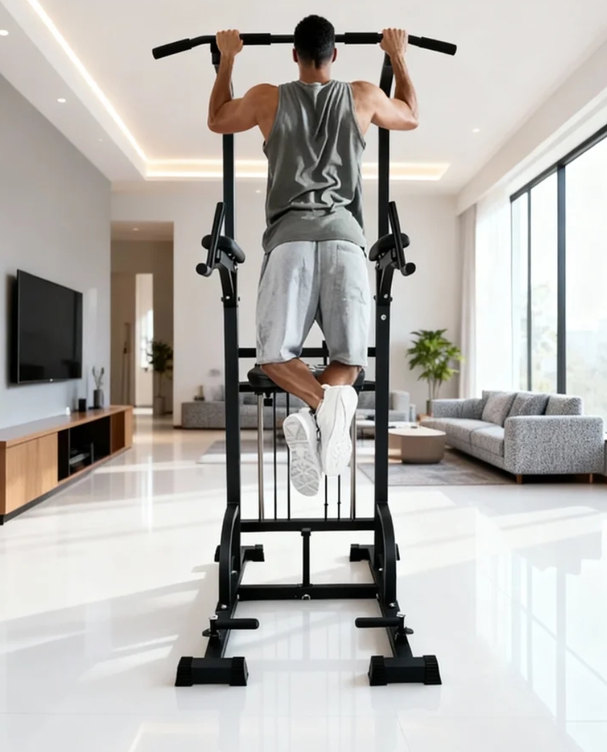 Power Tower Pull-Up Dip Statio – обзор и цена Home Bar Setup