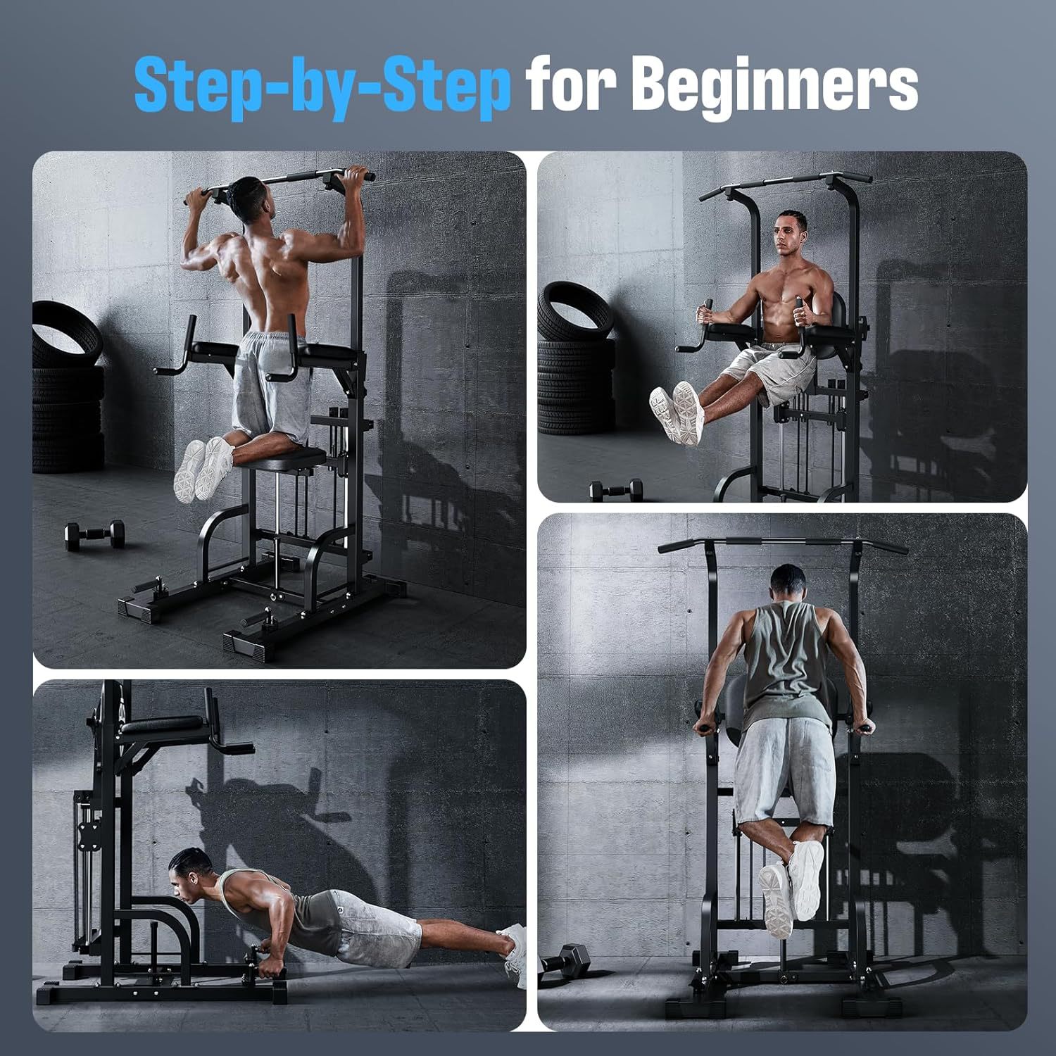 Power Tower Pull-Up Dip Statio – обзор и цена Home Bar Setup