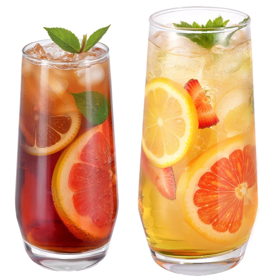 Drinking Glasses Set, 16-Piece – обзор и цена Highball Glass Set