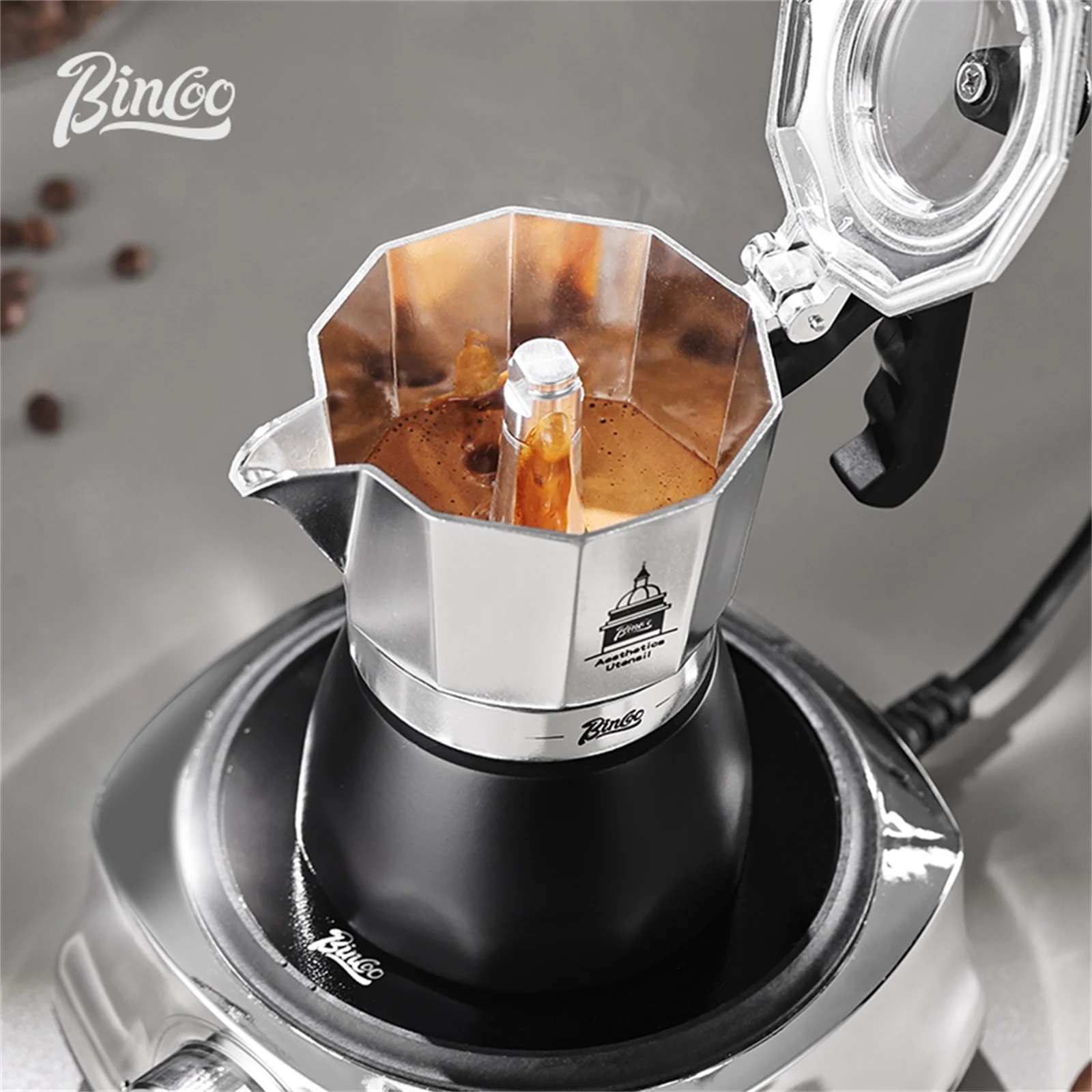 BINCOO Double Valve Moka Pot，E – обзор и цена Home Barista