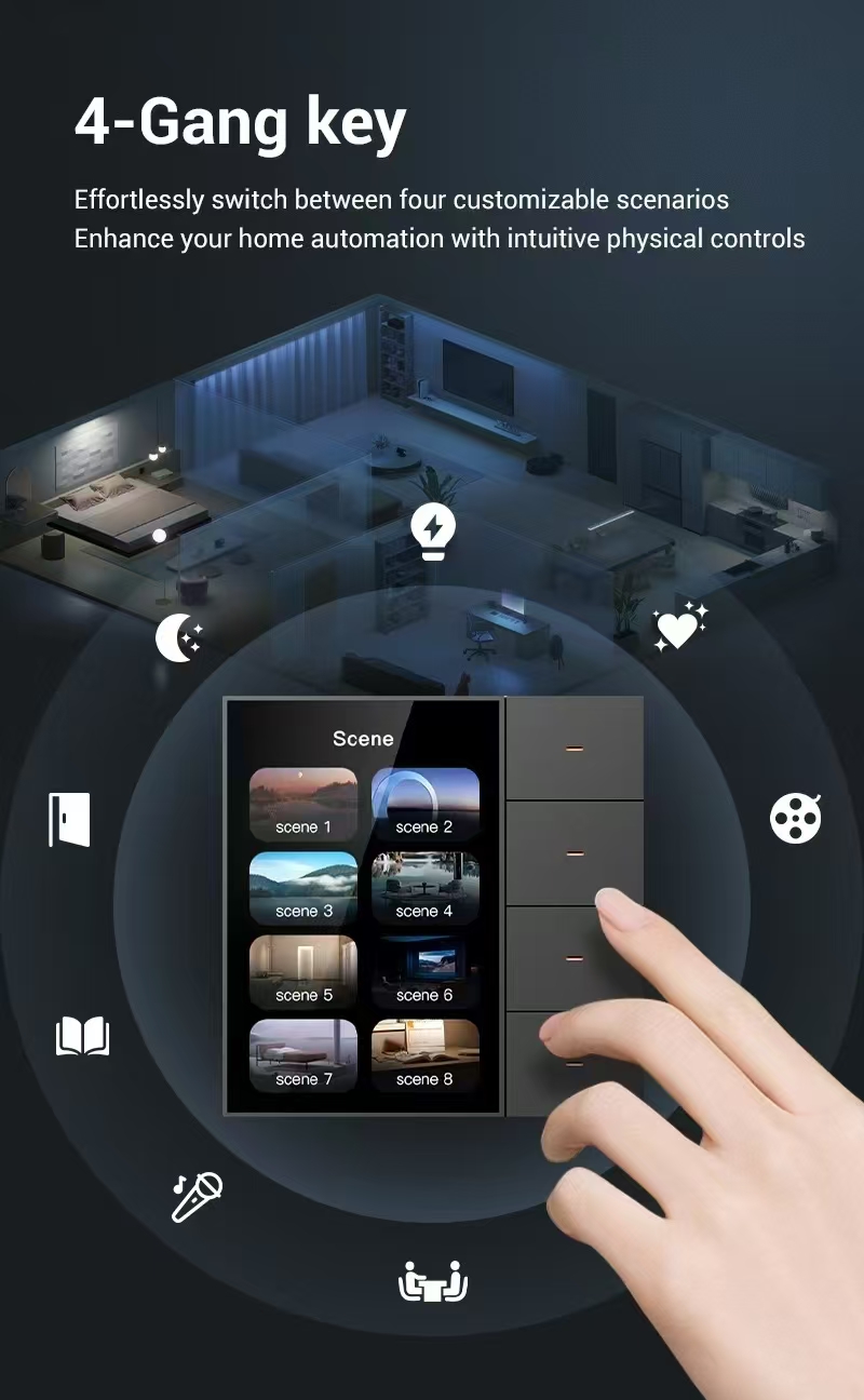 Tuya 3.5inch Smart Home Contro – обзор и цена Home Bar Android