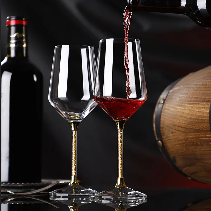 420ml Gold crystal red wine gl – обзор и цена Highball Glass Set