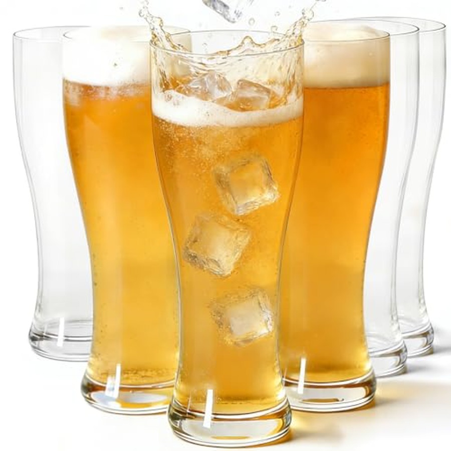 18 oz Pilsner Beer Glasses Set – обзор и цена Highball Glass Set