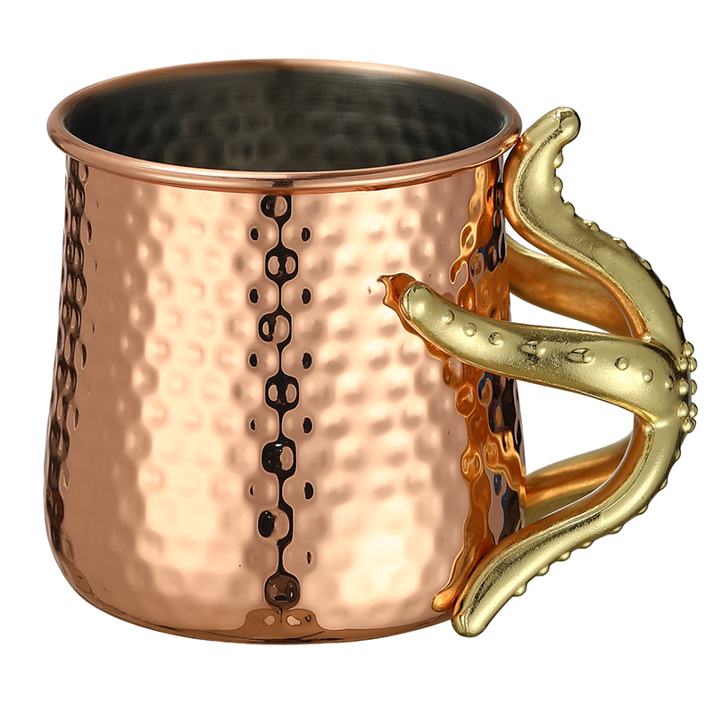 Hammered Copper Plated Stainle – обзор и цена Mule Copper Mug