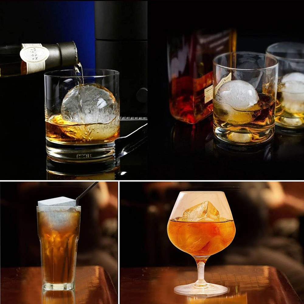 6 Grid Round Square Ice Cube B – обзор и цена Ice Mold Sphere