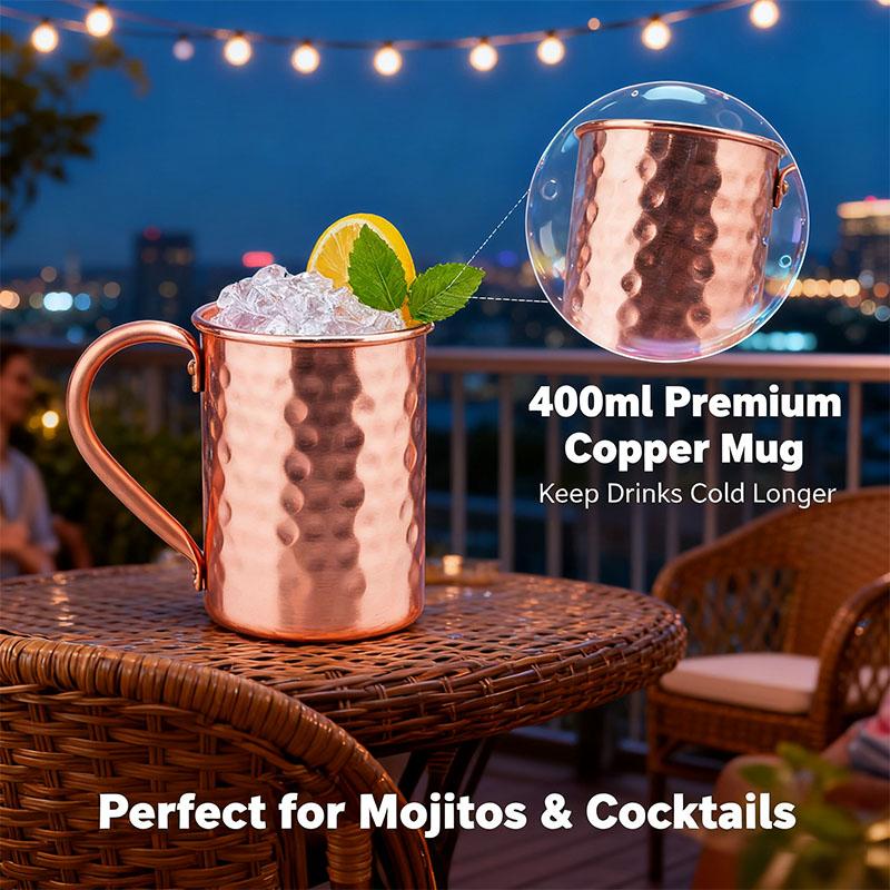 New 100% Copper Cups Pure Soli – обзор и цена Mule Copper Mug
