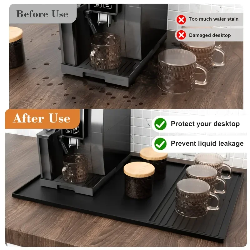 2-in-1 Silicone Coffee Bar Mat – обзор и цена Home Bar And Counter