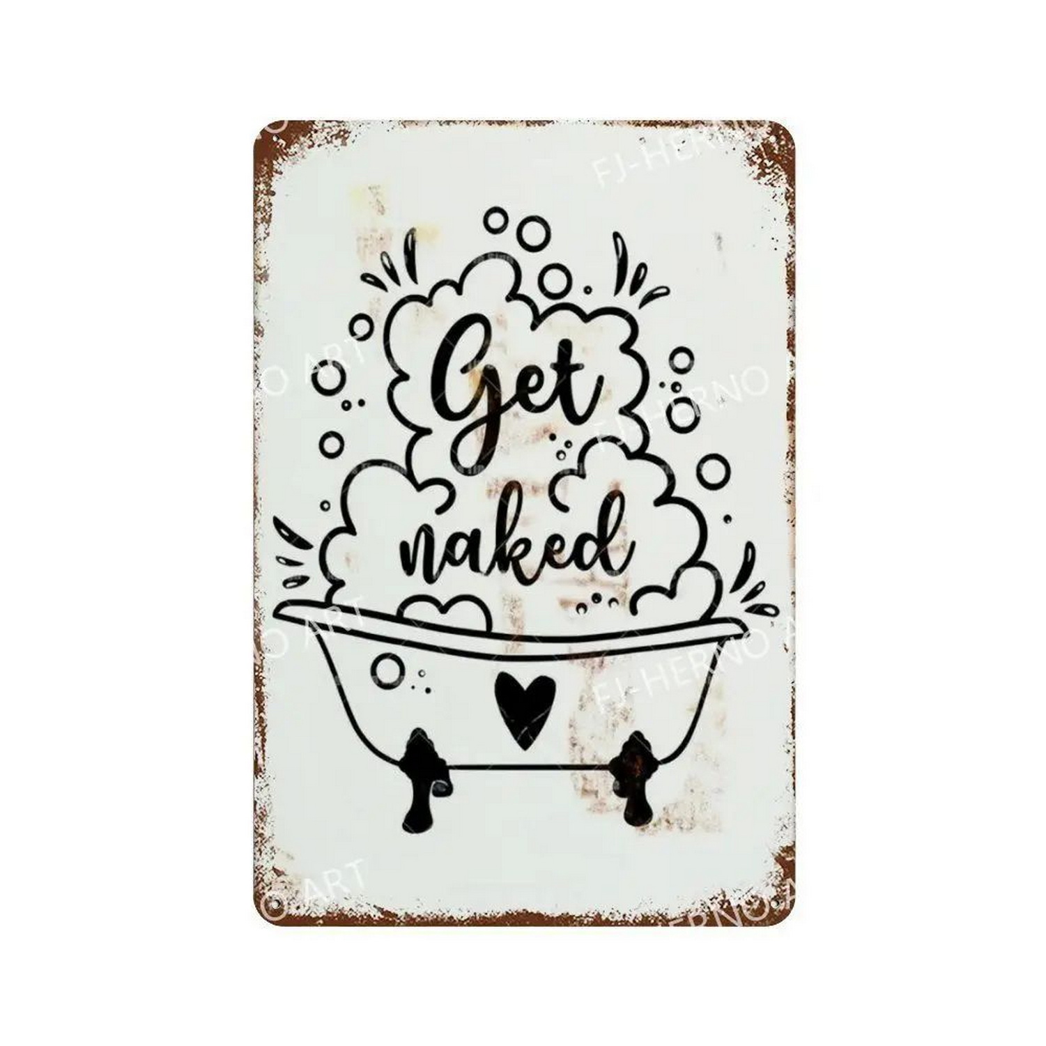 Attention Metal Tin Sign Washi – обзор и цена Home Bar Cafe