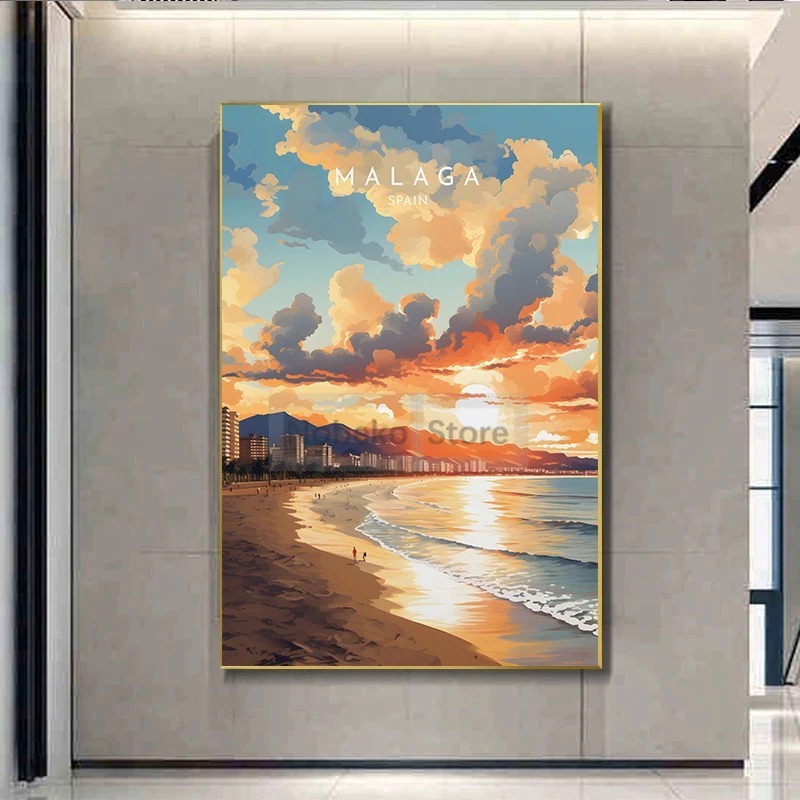 Spain Travel Poster Barcelona  – обзор и цена Home Barcelona