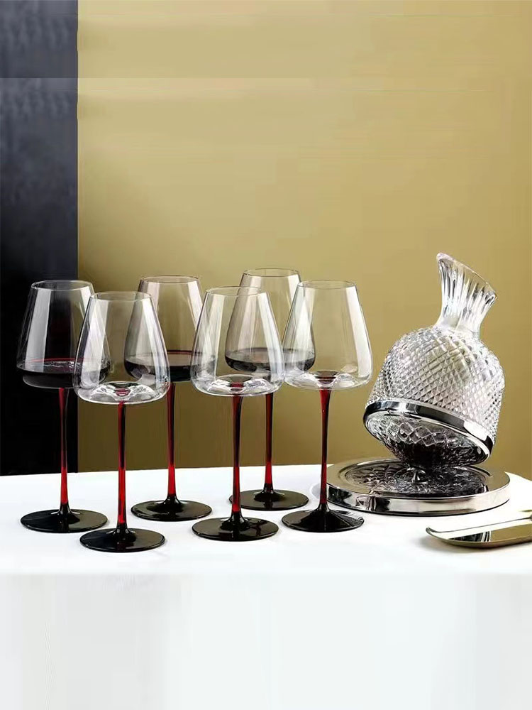 Burgundy Wine Glasses Crystal  – обзор и цена Highball Glass Set