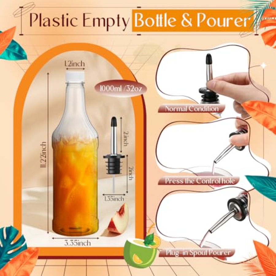 15 Pcs Bar Caddy Accessories 3 – обзор и цена Speed Pourer Cap