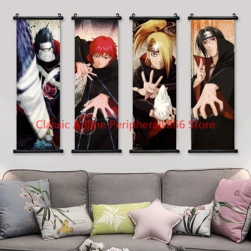 Naruto Hanging Painting Canvas – обзор и цена Home Bar Shelf