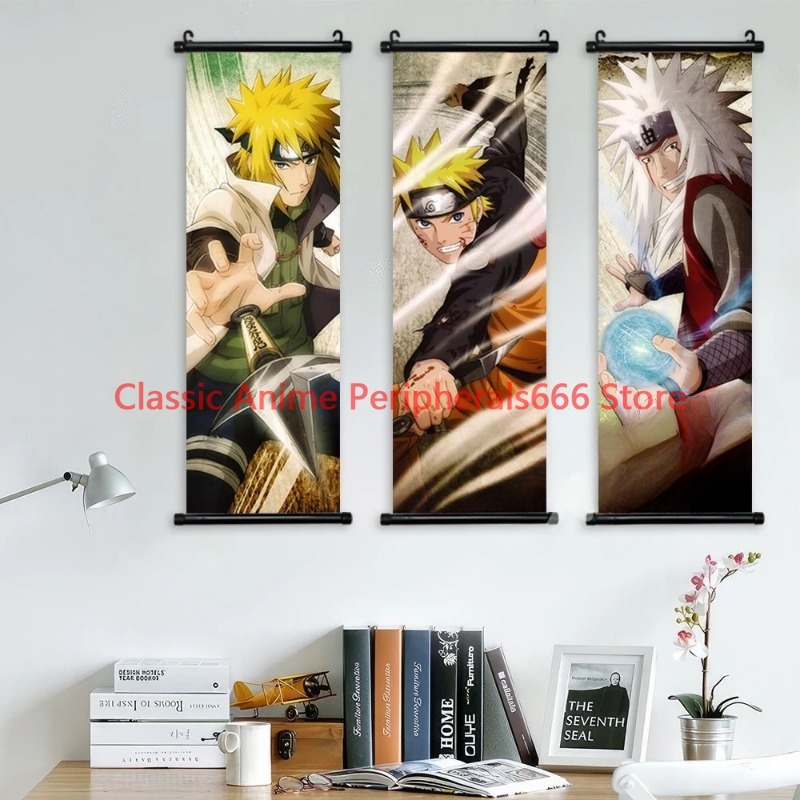 Naruto Hanging Painting Canvas – обзор и цена Home Bar Shelf