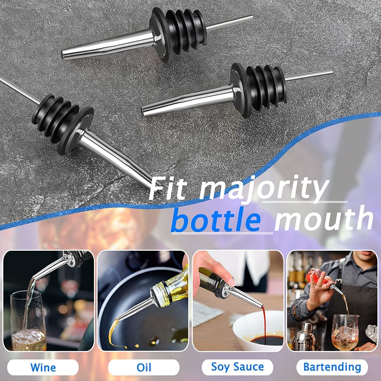 Liquor Pour Spout, Pour Spouts – обзор и цена Speed Pourer Cap