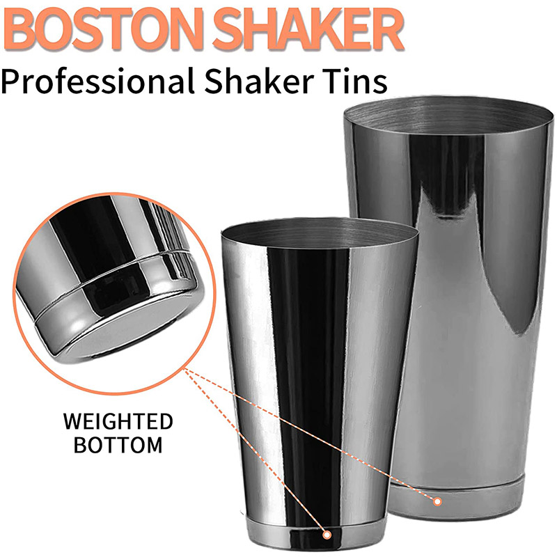 Stainless Steel Boston Shaker  – обзор и цена Bitters Bottle Set