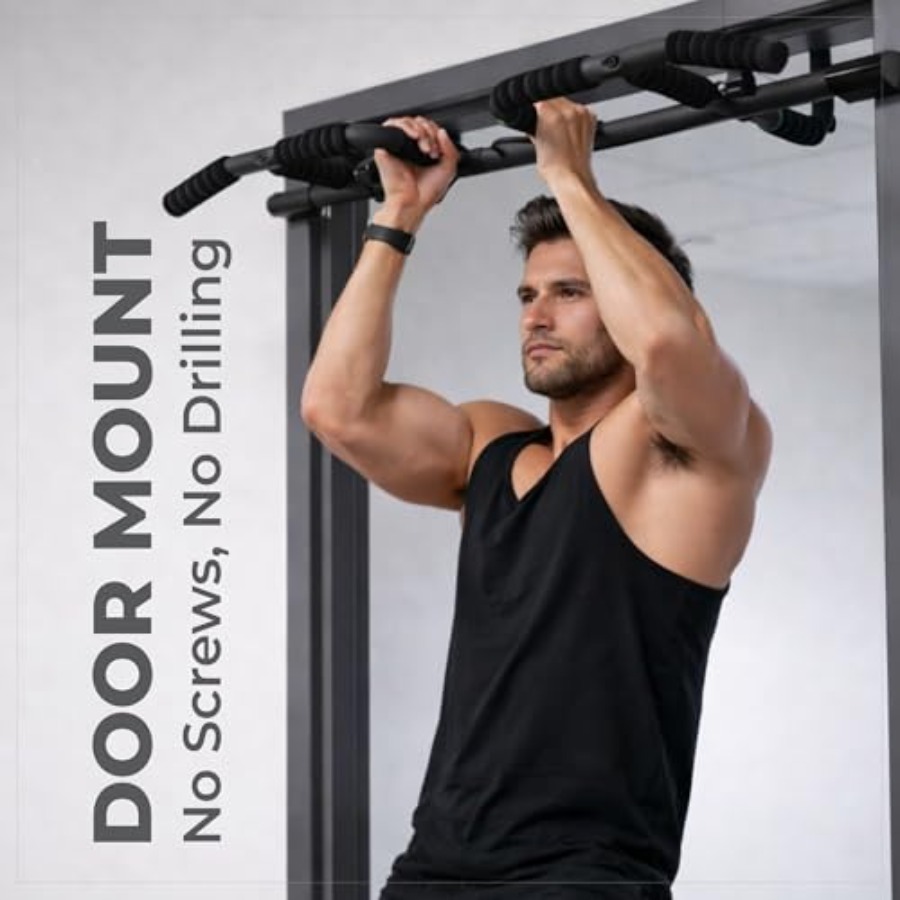 Doorway Pull Up Bar Set with S – обзор и цена Home Bar Set
