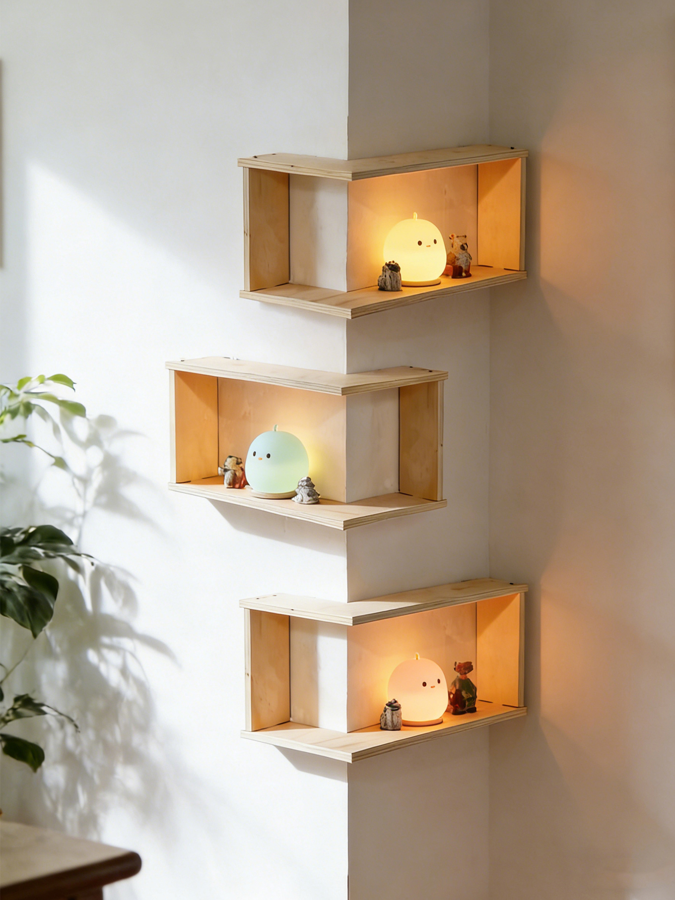 Corner Floating Wooden Shelves – обзор и цена Home Bar Shelves
