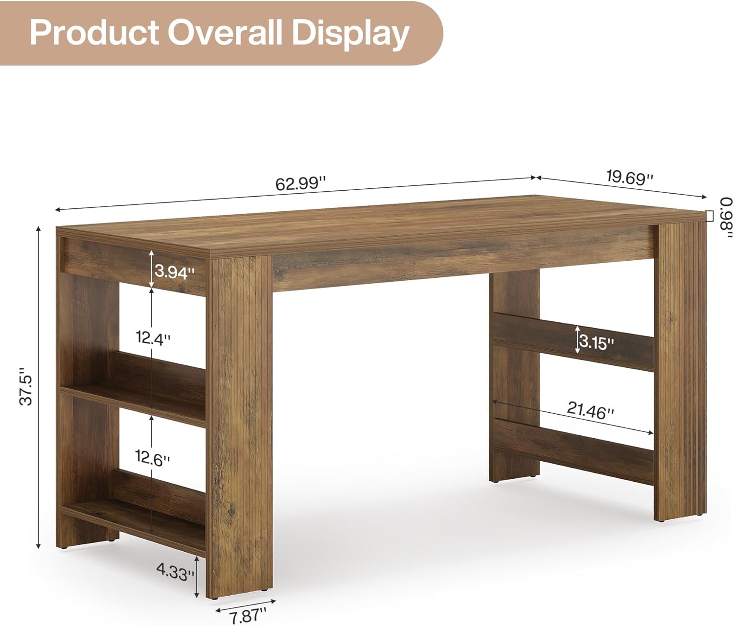 63-Inch Kitchen Island with St – обзор и цена Home Bar Shelves