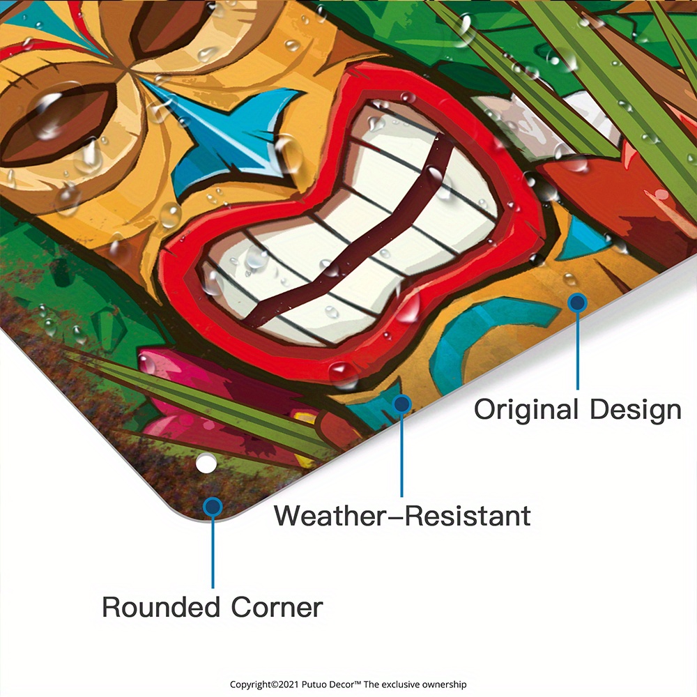 Custom  Decor Tiki Bar Sign, P – обзор и цена Home Bar Cafe