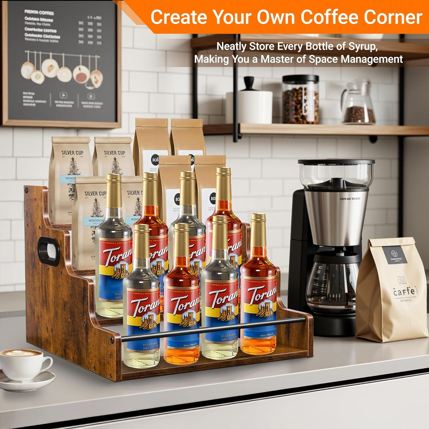 Liquor Bottle Display Shelf, C – обзор и цена Home Bar Shelves
