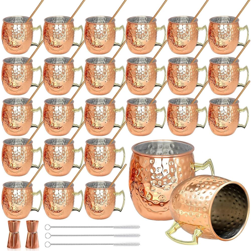 Moscow Mule Copper Mugs- Set o – обзор и цена Mule Copper Mug