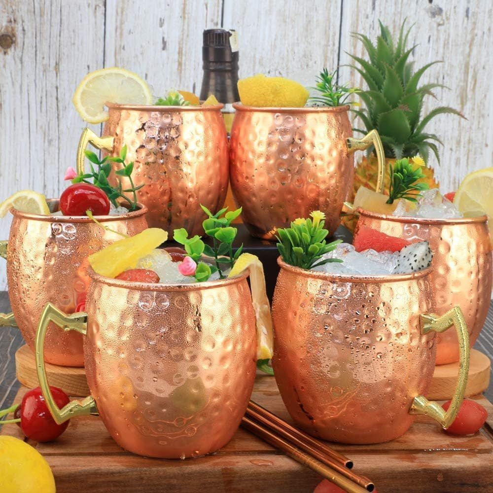 Moscow Mule Copper Mugs- Set o – обзор и цена Mule Copper Mug