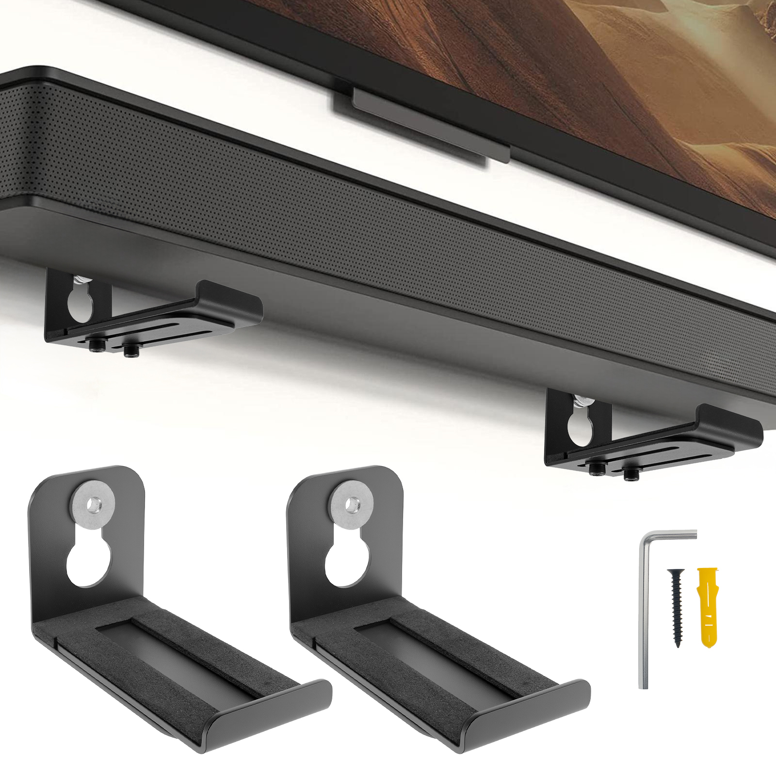 2Pcs Soundbar Speaker Stands W – обзор и цена Home Bar Set