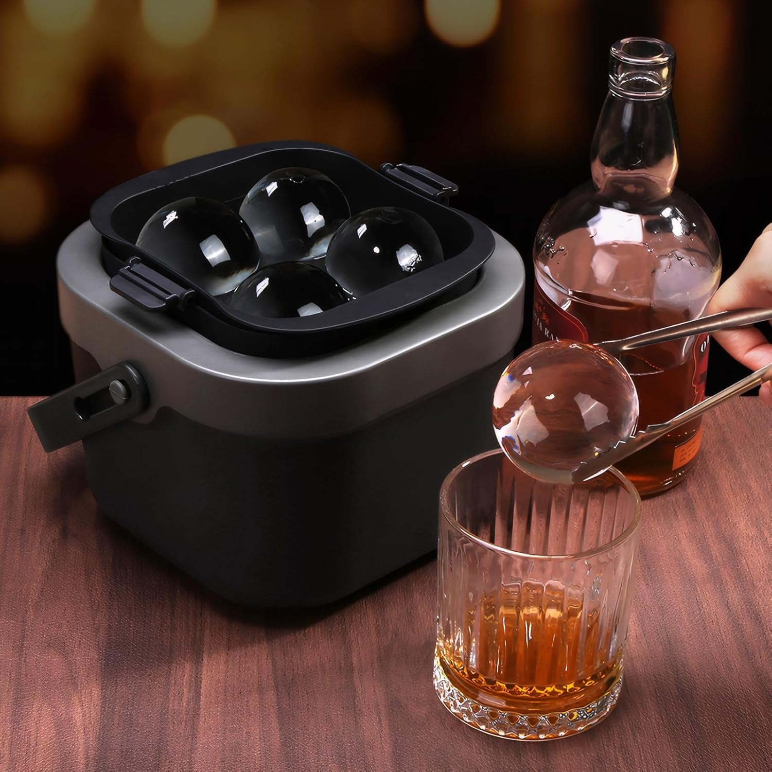 Crystal Clear Ice Ball Maker,  – обзор и цена Ice Mold Sphere