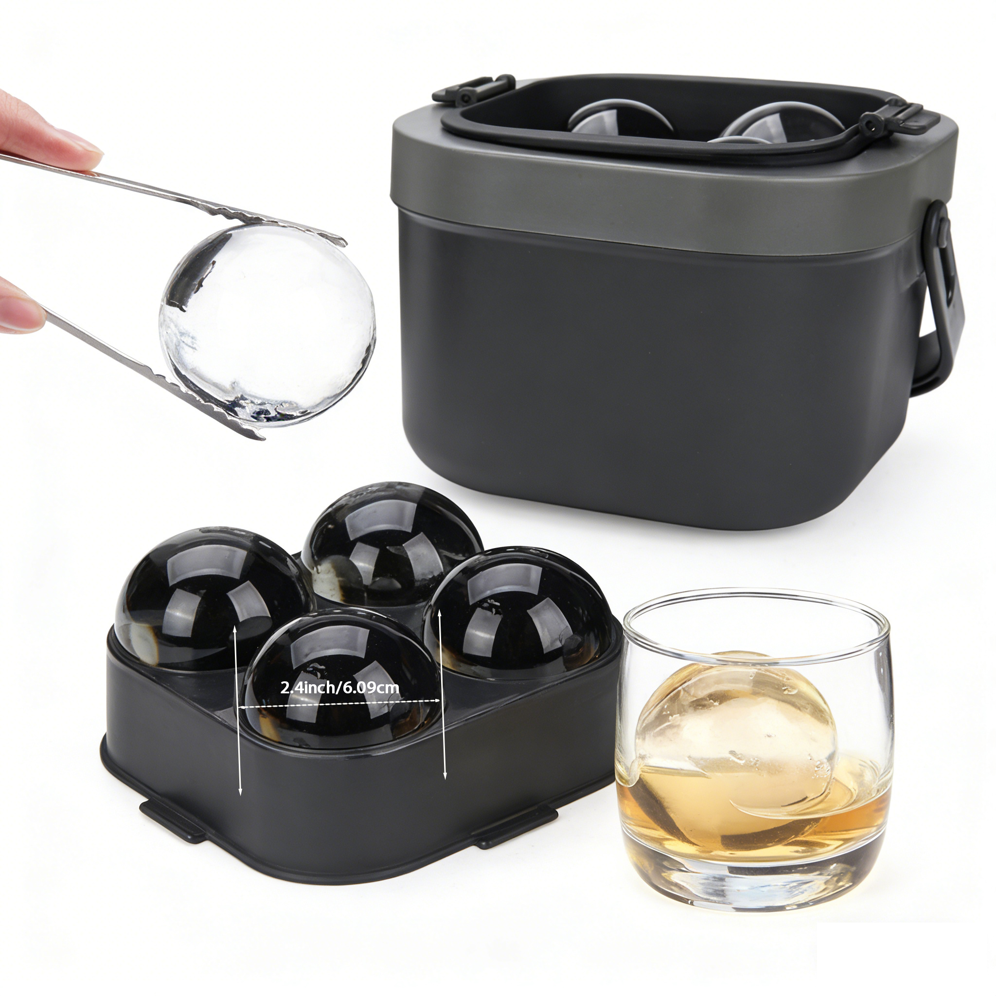 Crystal Clear Ice Ball Maker,  – обзор и цена Ice Mold Sphere