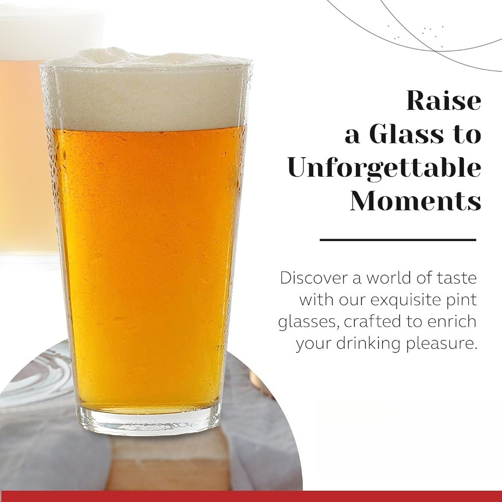 16 oz Pint Glasses 6 Pcs Set D – обзор и цена Highball Glass Set