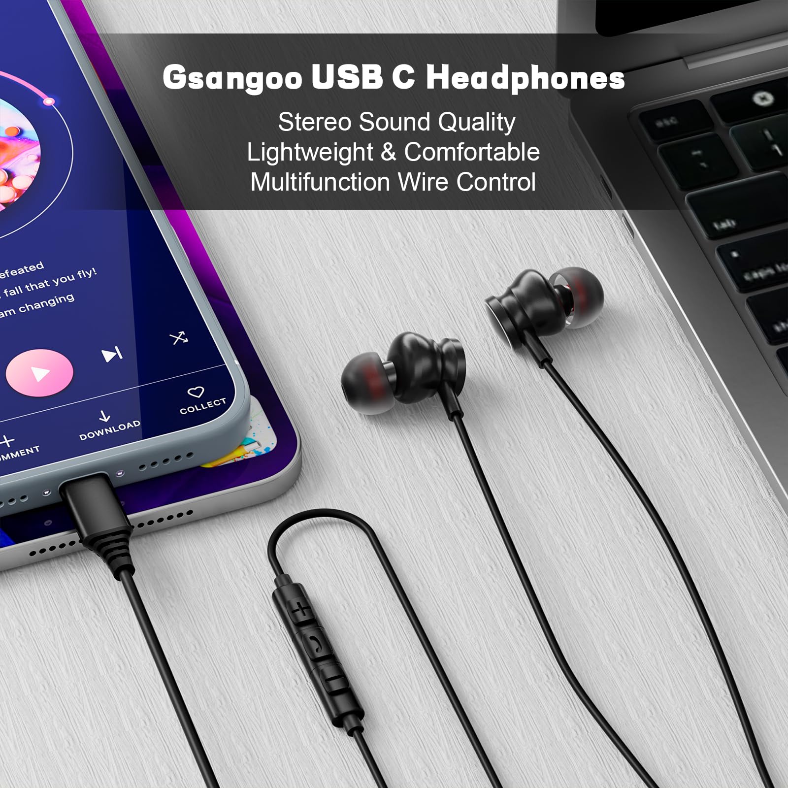 Type C Wired Headphones 3.5mm  – обзор и цена Home Bar Iphone
