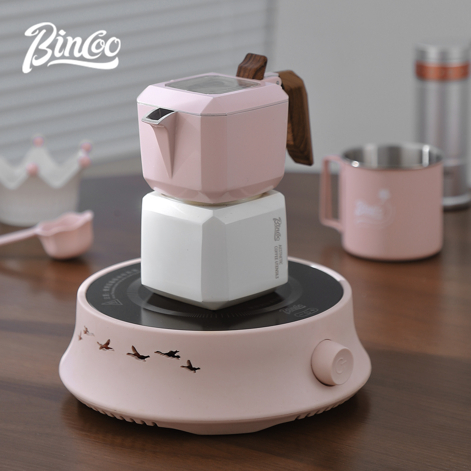 BINCOO Dual Valve Moka Pot Squ – обзор и цена Home Barista