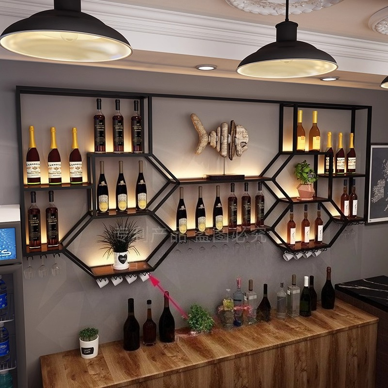 Metal Shelves Wine Cabinet Liv – обзор и цена Home Bar Shelves