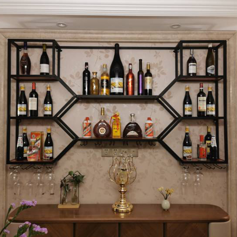 Metal Shelves Wine Cabinet Liv – обзор и цена Home Bar Shelves