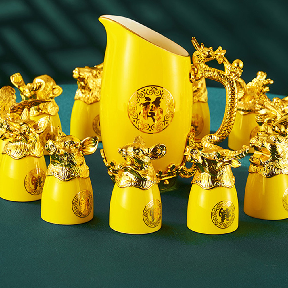 1Set Zodiac Liquor Cups and Po – обзор и цена Home Bar Set